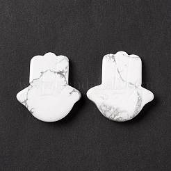 Cabochon Howlite naturale&nbsp;G-E579-04C