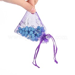 Borsa in organza con coulisse&nbsp;OP-S006-9x12cm-M