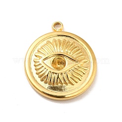 Ionenplattierung (IP) 304 Edelstahl Anhänger Strass-Einstellungen&nbsp;STAS-I197-011G
