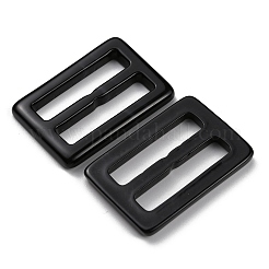 Fibbie in resina a forma rettangolare&nbsp;RESI-WH0035-25A-02