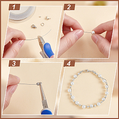 Kit de fabrication de bijoux en perles à faire soi-même&nbsp;DIY-BC0012-53A
