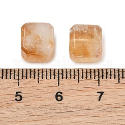 Erhitzte natürliche Citrinperlen&nbsp;G-D307-B06