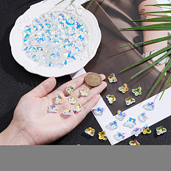 100pcs Glasanhänger&nbsp;GLAA-SP0001-66