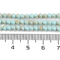 Chapelets de perles en turquoise synthétique&nbsp;G-U004-02Q