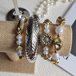Bracelets empilables réglables&nbsp;WG2A95F-01