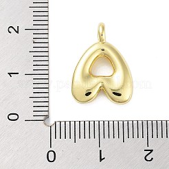 Pendentifs en forme de ballon en laiton plaqué or&nbsp;KK-C050-01G-A