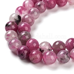 Chapelets de perles en agate naturelle de fleurs de cerisier&nbsp;G-B076-A02-03