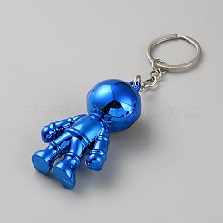 Porte-clés en plastique&nbsp;KEYC-WH0029-97G