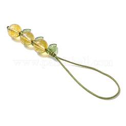 4 colgante de piedra mixta para decoración de accesorios móviles.&nbsp;HJEW-TA00421