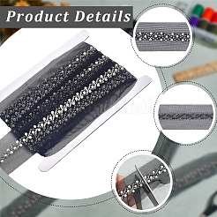 Ruban de dentelle en polyester de 4 mètre&nbsp;SRIB-GF0001-73B-01
