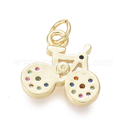 Ottone micro spianare fascino zirconi&nbsp;X-ZIRC-I032-67G
