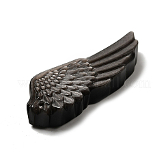 Große Anhänger aus Obsidian mit natürlichem Silberglanz&nbsp;G-D471-05A