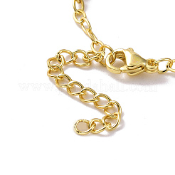 304 Edelstahl-Doppelketten-Mehrstrangarmbänder&nbsp;BJEW-C019-04G