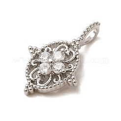 Pendentifs en laiton avec strass&nbsp;RB-CBAFDDC-04P