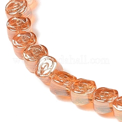 Placcare trasparente perle di vetro fili&nbsp;EGLA-L044-A