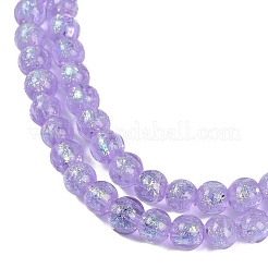 Fili di perline di lampwork in lamina fatti a mano&nbsp;FOIL-K003-06A