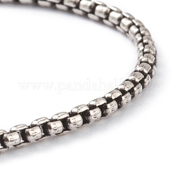 Bracciali a catena in ottone&nbsp;BJEW-H537-02AS