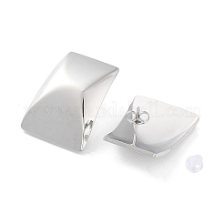 Boucle d'oreille à tige en acier inoxydable 304 anti-ternissement&nbsp;EJEW-H116-01D-P
