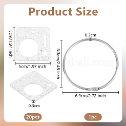 20 bobine de fil acrylique&nbsp;TOOL-OC0001-92E
