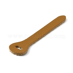 DIY-Reißverschlussanhänger aus Leder&nbsp;DIY-WH0304-305A