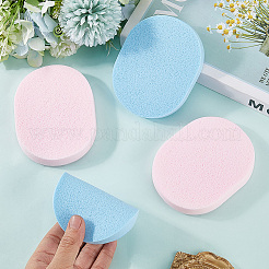 4 Stück 2 Farben PVA-Schwamm Make-up Puderquaste&nbsp;MRMJ-GF0001-64C