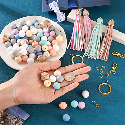 Kit per la creazione di braccialetti portachiavi fai da te&nbsp;DIY-TA0004-21