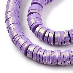 Chapelets de perle en pâte polymère manuel&nbsp;CLAY-CJC0015-01J