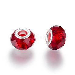 Perles européennes en verre manuels&nbsp;GPDL25Y-76
