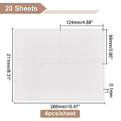 Klebeaufkleber aus Papier&nbsp;STIC-WH0304-005A