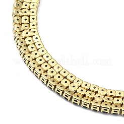 Bracelets de tennis en zircone cubique pour femme fille cadeau&nbsp;BJEW-F450-04G-04