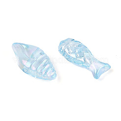 Transparente Acrylperlen mit Ozeanmotiv&nbsp;TACR-T028-69C