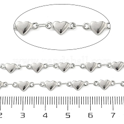Herzgliederketten aus Edelstahl 304&nbsp;CHS-B012-08P
