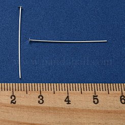 925 Flachkopfstifte aus Sterlingsilber&nbsp;STER-F018-01B