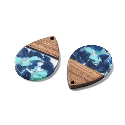Pendentifs en résine et noyer&nbsp;FIND-R051-15H