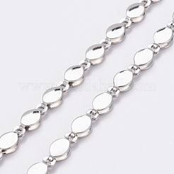 Catena di perline fatta a mano in ottone&nbsp;CHC-G006-17P