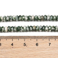 Chapelets de perles en jaspe à pois verts naturels&nbsp;GG-CBAE4D4-A05-01