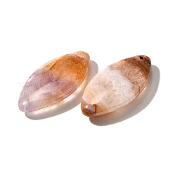 Pendentifs en agate dentelle améthyste naturelle&nbsp;G-A244-08G