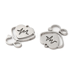 Pendentifs en acier inoxydable 304 anti-ternissement&nbsp;STAS-L020-020P