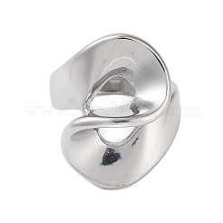 Bagues en acier inoxydable 304 anti-ternissement pour femmes&nbsp;RJEW-K270-03B-P