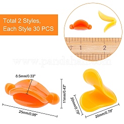 Plastikpuppenmund&nbsp;AJEW-PH0001-45