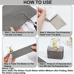 Strass-Aufkleber&nbsp;DIY-WH20048-003I