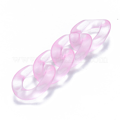 Anelli in acrilico trasparente che collega&nbsp;OACR-S036-001B-K09