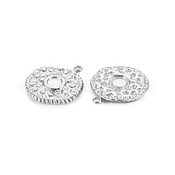 Pendentifs en acier inoxydable 304 avec monture en émail&nbsp;STAS-N097-171P