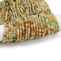 Natürliche myanmarische Jade / burmesische Jade-Perlenstränge&nbsp;LS-G-RM2025-C37-C