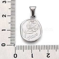 Pendentifs en acier inoxydable 303&nbsp;STAS-Q110-17P