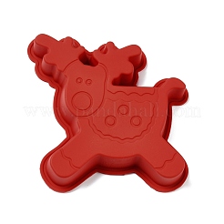 Moules en silicone de qualité alimentaire bricolage renne de noël&nbsp;DIY-G052-A04