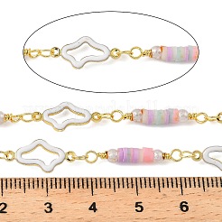 Chaînes à maillons en laiton&nbsp;CHC-H110-04G-03