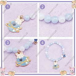 DIY-Armband-Bastelsets zum Thema Ostern&nbsp;DIY-SC0020-25
