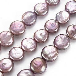 Natürliche Keshiperlen Stränge&nbsp;PEAR-S018-02C