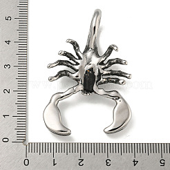 Pendentifs de grande taille en acier inoxydable chirurgical 316&nbsp;STAS-Z073-118AS